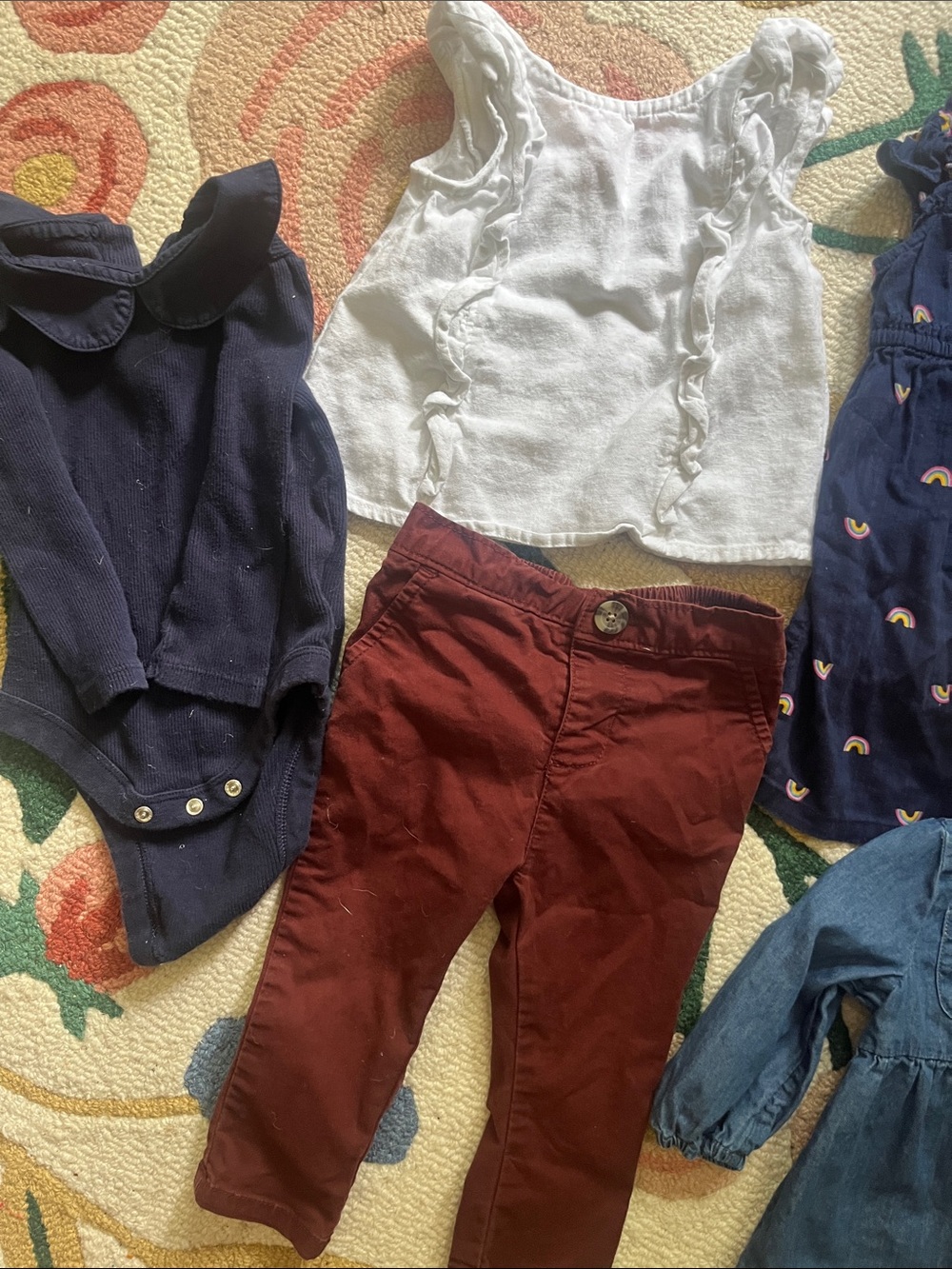Baby girl 6-12 month old navy / baby gap bundle - Picture 3 of 5
